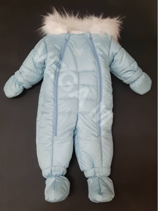 Бебешки ескимос за момче в цвят светло синьо мод.412022