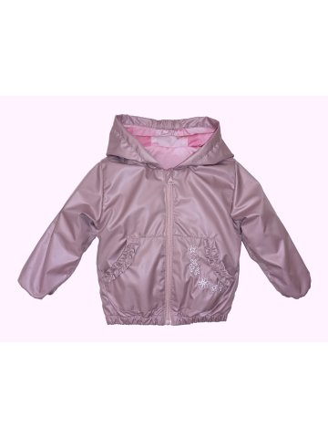 Яке  за момиче лято мод.2025 в цвят "светла пудра" Яке  за момиче лято мод.2025 в цвят "светла пудра"