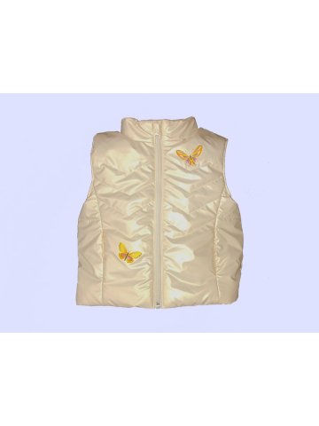 Детско елече за момиче мод.Д2025 в цвят екрю.