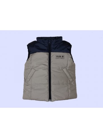 Детско елече за момче мод.М2025 в цвят св.сиво