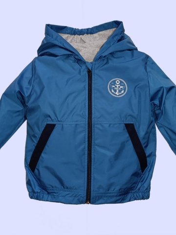 Яке-ветровка за момче в цвят петрол мод.2025