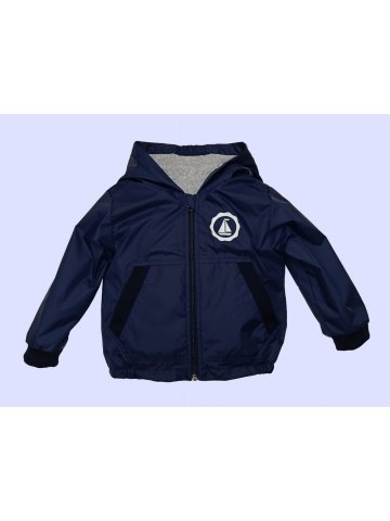 Яке  за бебе момче мод.2025в тъмно син цвят.