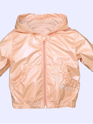 Яке  за момиче лято мод.2025 в цвят праскова