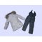 Зимен комплект/грейка/ за момиче в светло сив цвят.