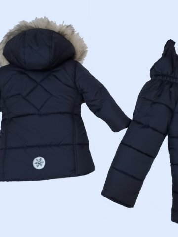 Зимен комплект/грейка/ за момиче в тъмно син цвят. Зимен комплект/грейка/ за момиче в тъмно син цвят.