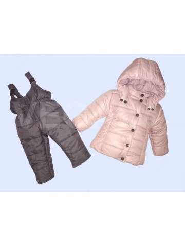 Зимен комплект/грейка/ за момиче - цвят"светла пудра". Зимен комплект/грейка/ за момиче - цвят"светла пудра".