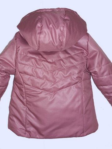 Яке за момиче в цвят тъмна пудра за пролет/есен мод.Д2025,размер 122,128,134 Яке за момиче в цвят тъмна пудра за пролет/есен мод.Д2025,размер 122,128,134